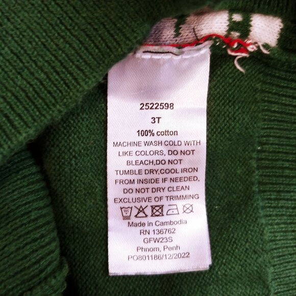 Andy & Evan Fair Isle Dinosaurs Sweater 3T - Picture 7 of 8
